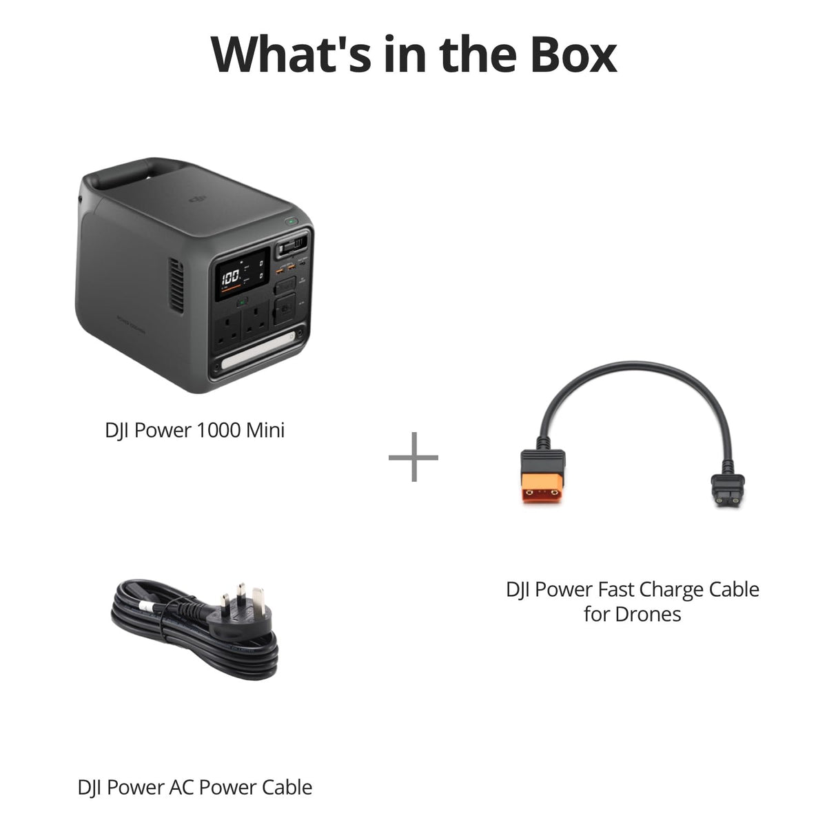 DJI Power 1000 Portable Power Station, 1024Wh LFP (LiFePO4) Battery