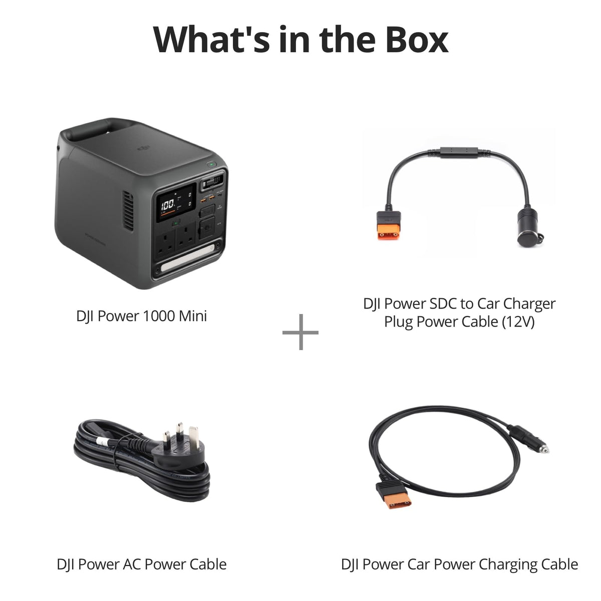 DJI Power 1000 Portable Power Station, 1024Wh LFP (LiFePO4) Battery