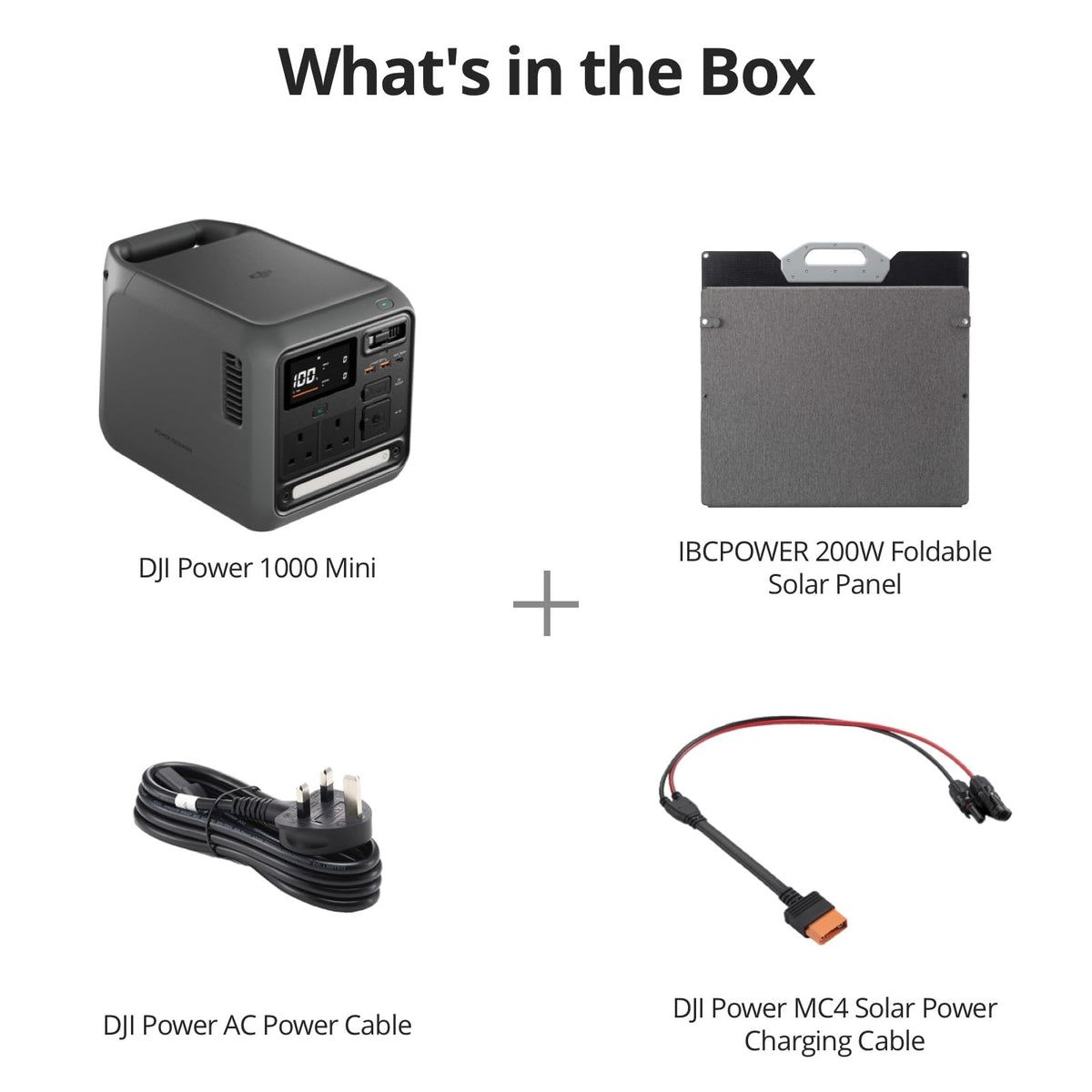 DJI Power 1000 Portable Power Station, 1024Wh LFP (LiFePO4) Battery