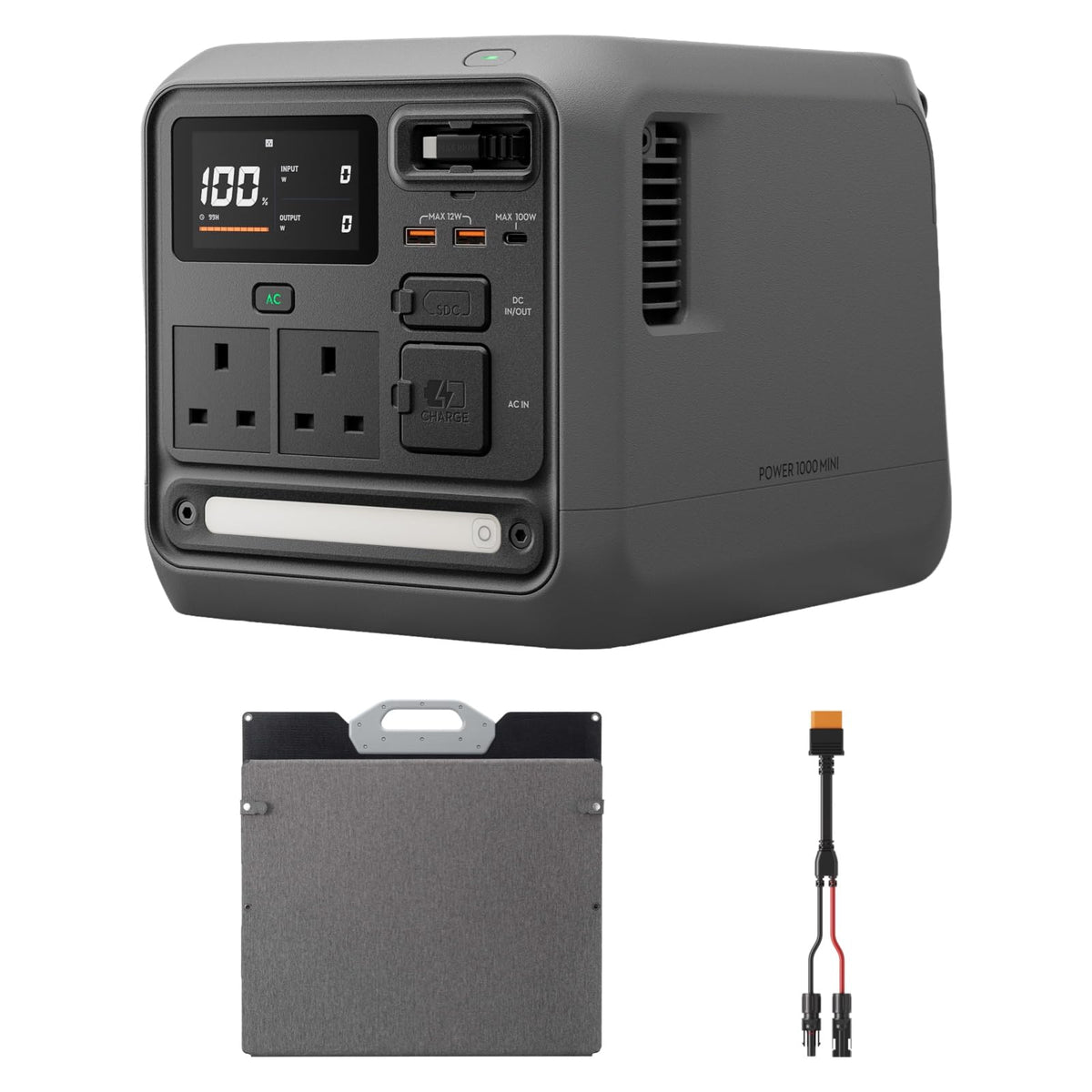 DJI Power 1000 Portable Power Station, 1024Wh LFP (LiFePO4) Battery