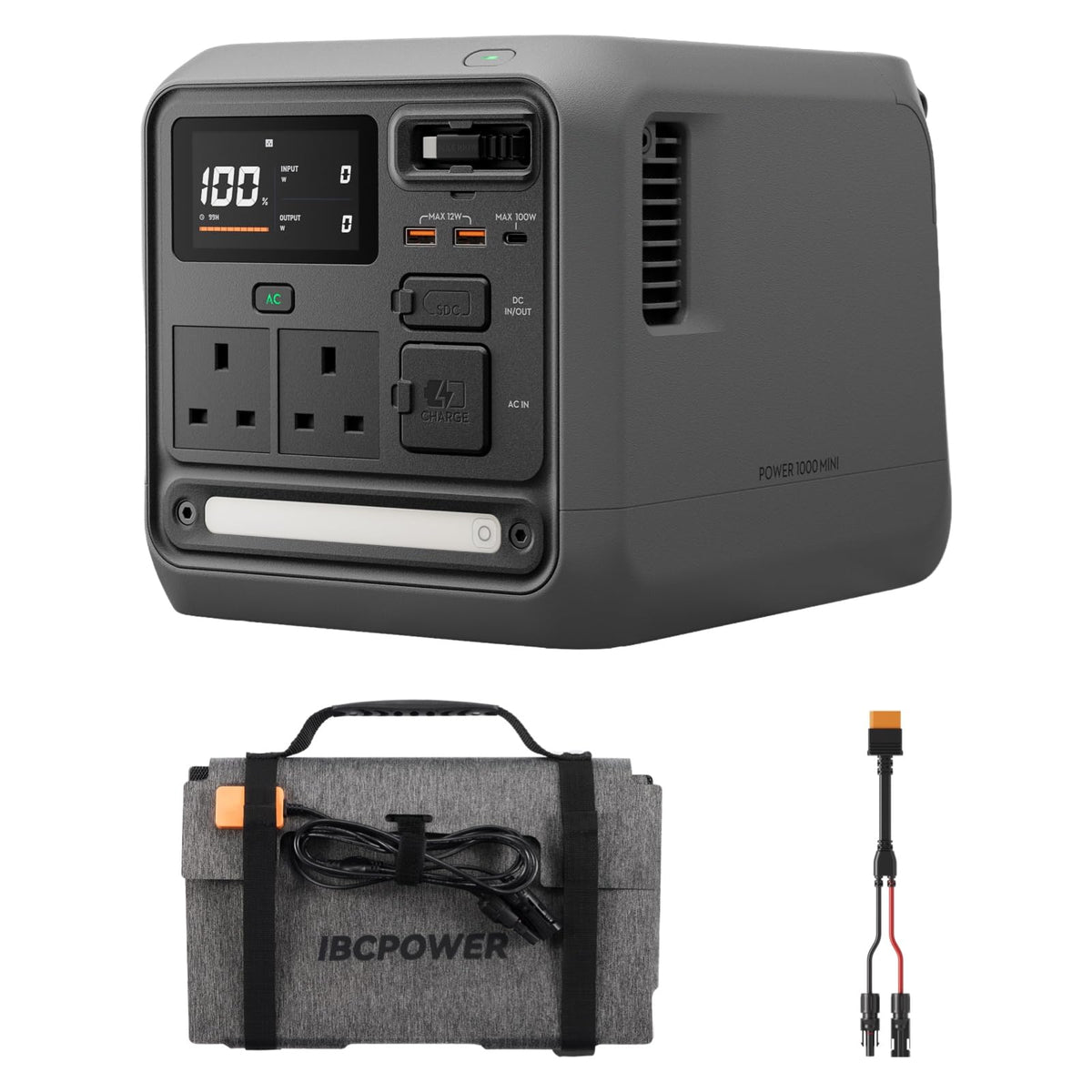 DJI Power 1000 Portable Power Station, 1024Wh LFP (LiFePO4) Battery