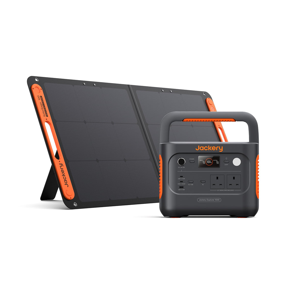 Jackery Explorer 1000 v2, 1500W 1070Wh LiFePO4 Portable Power Station